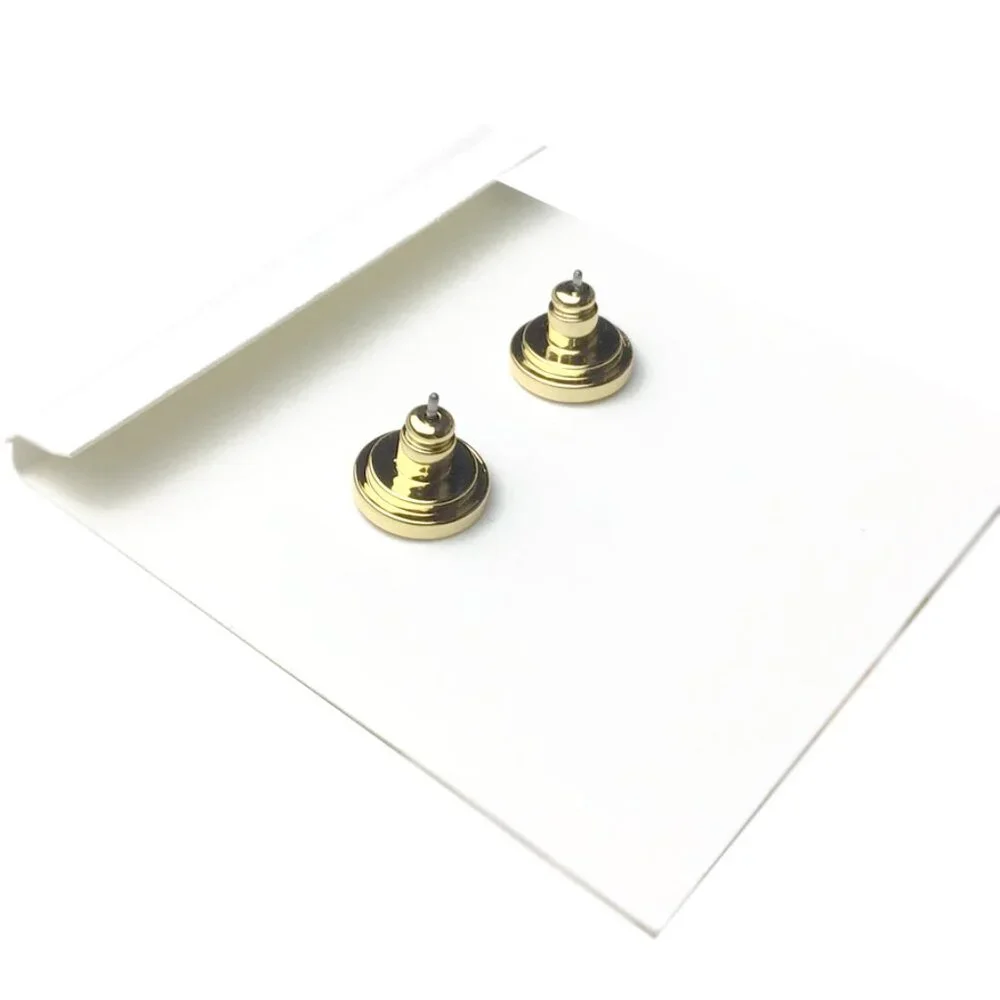 Tory Burch Gold & Pearl Chain Dangling Earrings NWOT